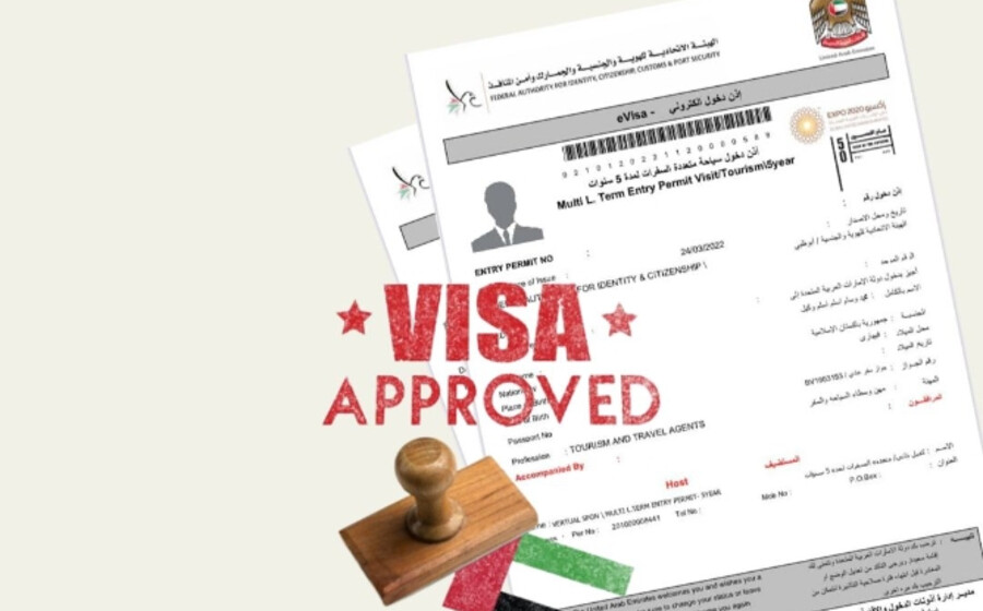 Passport and immigration application documents